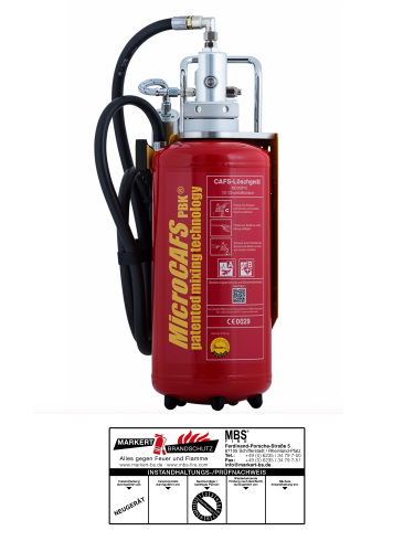 CAFS 10l Schaumlöscher Feuerlöscher Druckluftschaum Feuerwehr WS 50 n-CAFS